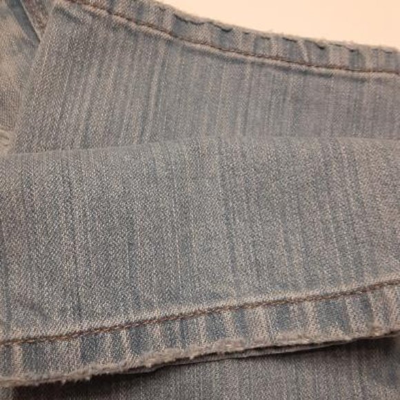 Loft Light Indigo Wash Modern Slim Jeans Size 4P - Picture 5 of 13